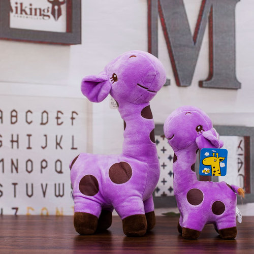 Doll Big Giraffe Plush Toy Wholesale Spotted Deer Doll Promotional Gift Creative Colorful Fawn Doll