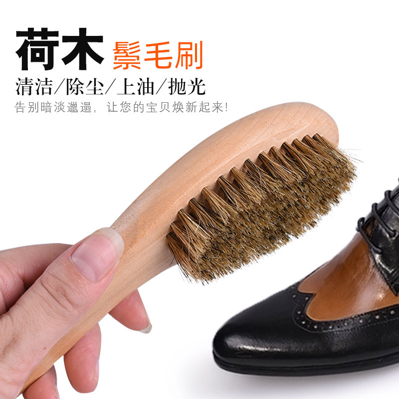 En stock al por mayor de madera de loto cepillo de cerdas cepillo de cabeza curvada cepillo de limpieza multifuncional cepillo de aceite cepillo de pulido de eliminación de polvo cepillo de mango de madera