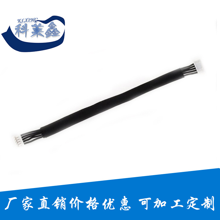 车载TJS控制线5Pin-100mm-缠醋酸胶布,VW-1阻燃标准