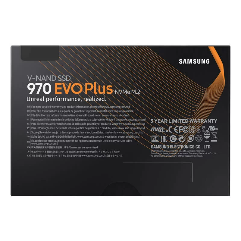 [Новый 2TB SSD твердотельный накопитель M.2 (NVMe) 970 EVO Plus (MZ-V7S2T0B)]