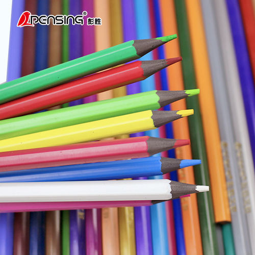 Peng Sheng's new dazzling black advanced colored pencils 12 colors 24 colors 36 colors 48 colors lead children's painting coloring brushes