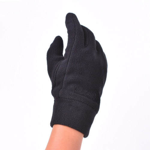 Cross-border Boating Winter Men's Fleece Mittens Double Layer Warmth Gloves Cycling Outdoor Cold-Proof Motorcycle Gloves