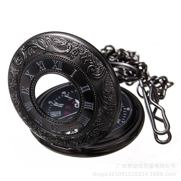 Black thick waist chain