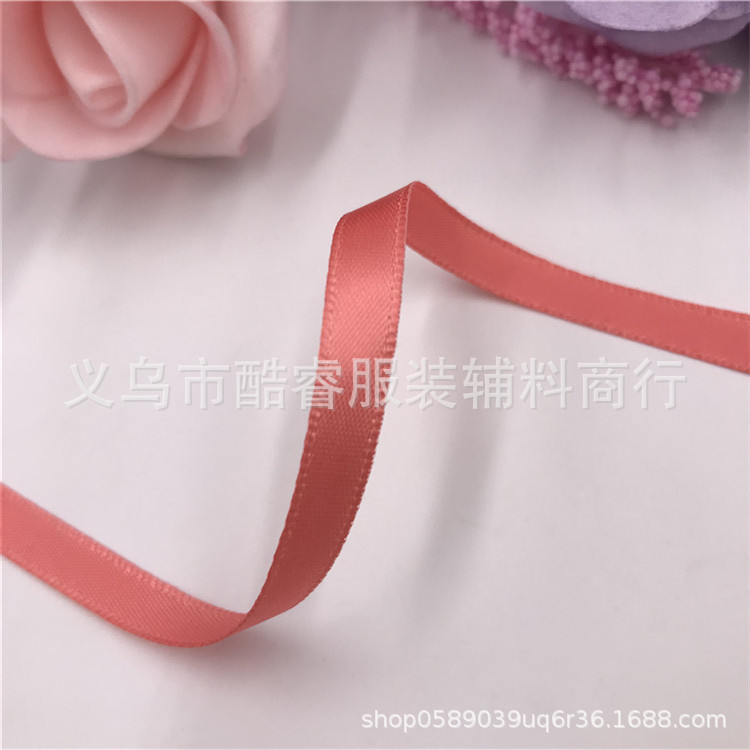 【三顶织带】批发三顶A2优质涤纶织带 6.5mm宽涤纶带100码/卷