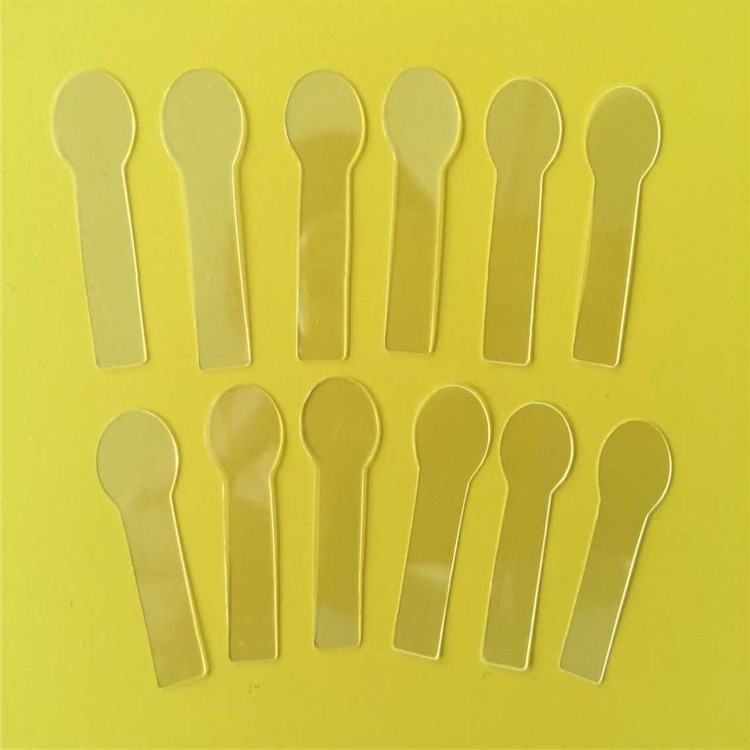 高精度CR2032电池绝缘片白色透明PET麦拉片 电子元件隔电材料批发