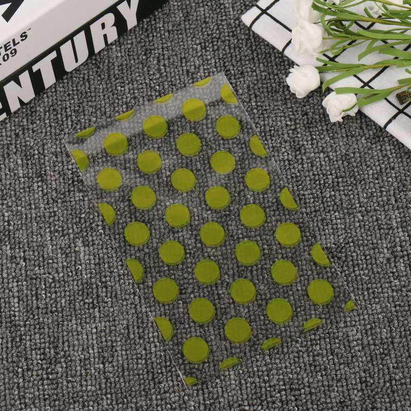 Fábrica al por mayor OPP bolsillo plano transparente bolsa de plástico bolsa tridimensional lunares dulces hornear galletas bolsa de embalaje