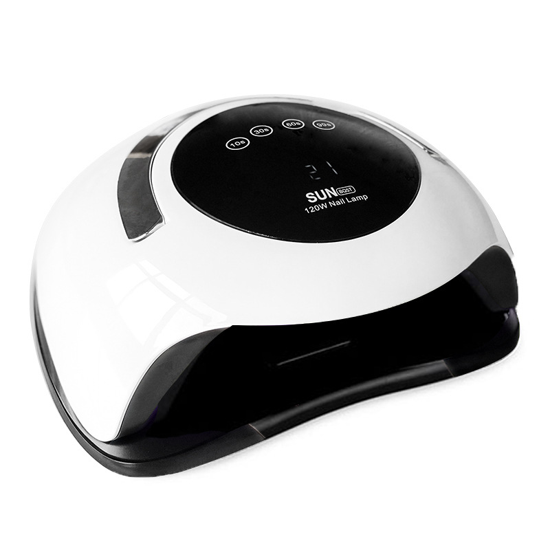 BLUEQUE cross-border new portable 120W phototherapy machine LED baking lamp nail dryer UV nail lamp