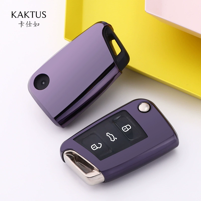 Чехол для автомобильного ключа (KAKTUS) для Volkswagen Polo/Tukai/Tanying, защитный, в нескольких цветах