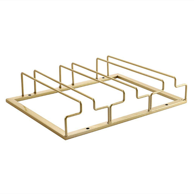Soporte para copas de vino, colgante, hierro, europeo