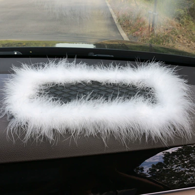 Anti-slip mat car perfume ornament accessories - feather-pad-30-15cm