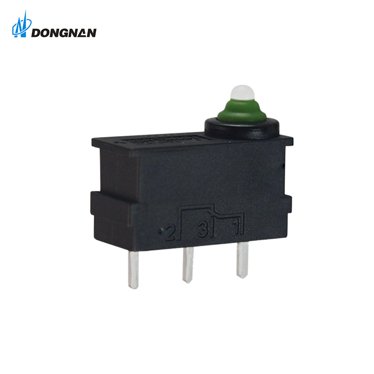 厂家供应微动开关防水电动汽车交流枪中控锁开关全车锁门锁