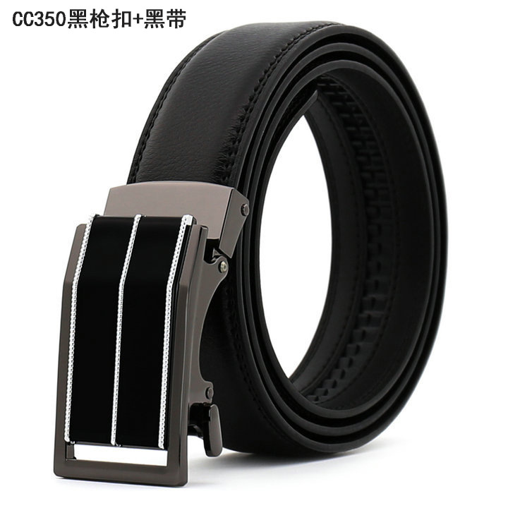 CC350 black gun buckle+black belt
