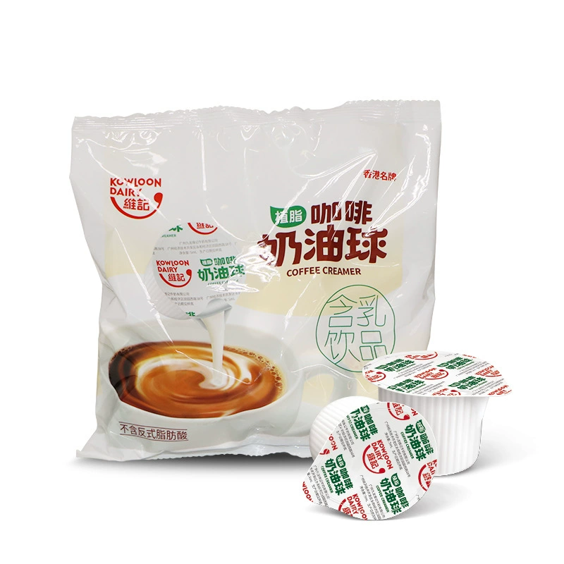 Weiji Coffee Растительный жир Легкое молоко Жидкий крем Пузырьковый крем Пузырь без транс-жирных кислот 10mlX40