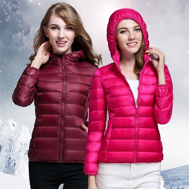 Storage bag, velvet demi-season down jacket with down, European style, plus size, duck down