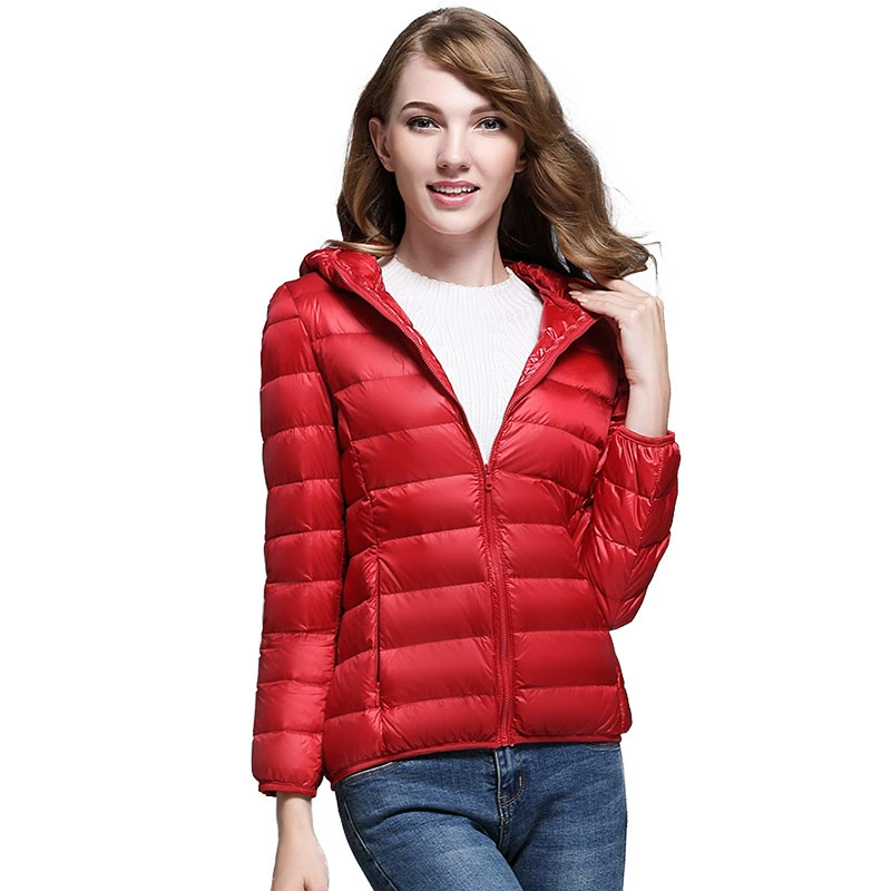Storage bag, velvet demi-season down jacket with down, European style, plus size, duck down