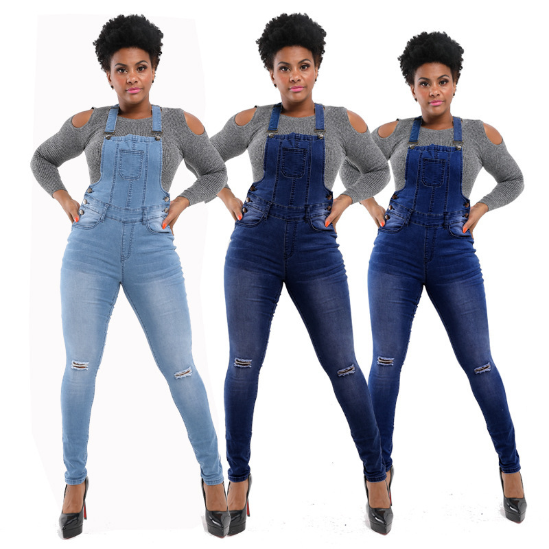 Amazon Wish Cross-Border 2026 New Style Butt-Lifting Suspenders Jeans for Women Aliexpress Wish In-Stock Direct Shipping Amazon Wish Cross-Border 2026 New Style Butt-Lifting Suspenders Jeans for Women Aliexpress Wish In-Stock Direct Shipping