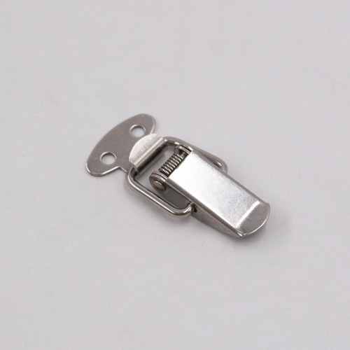 Mini 201 stainless steel luggage accessories metal spring luggage iron wooden box buckle cabinet home lock accessories