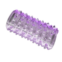 Caterpillar Crystal Penis Sleeve for Men, Wolf-Tooth Delay Ring — Adult Sex Toy & Couples' Intimate Accessory, Drop Shipping Available