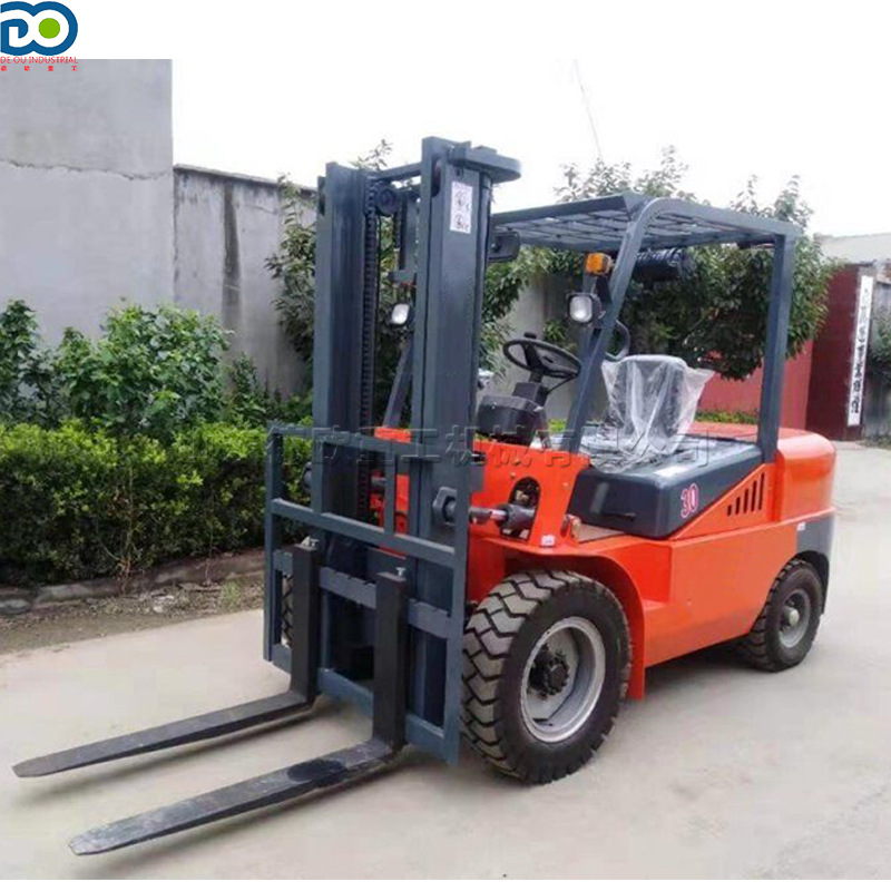 销售全新3吨叉车  25马力托盘搬运车 烧油集装箱重型装载车定/制