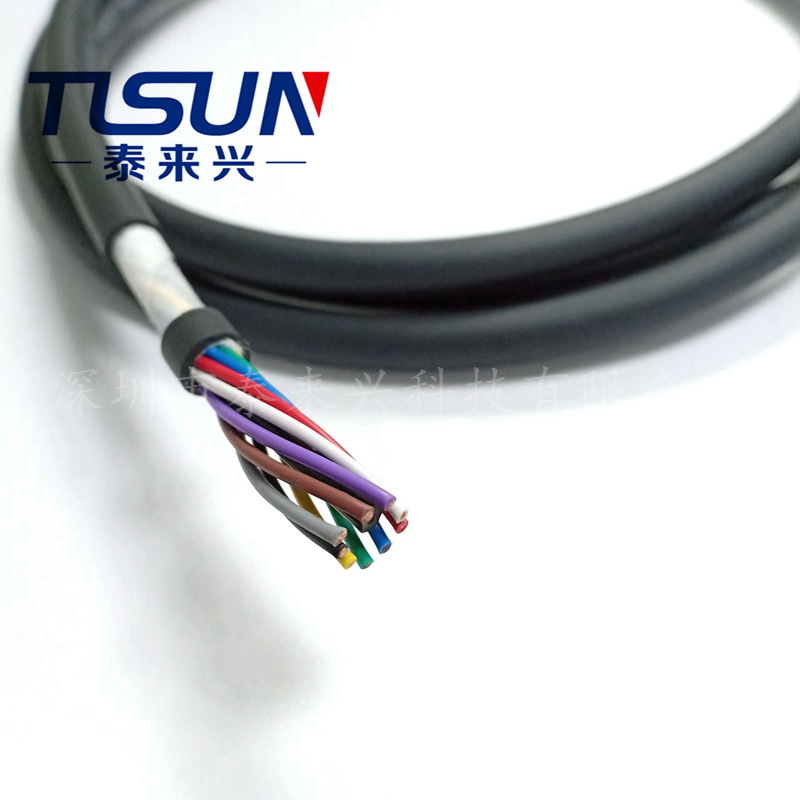 CE标准 高柔性 耐弯折电线电缆  HF-YY TRVV 9x0.3平方 拖链专用