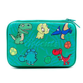 EVA专业厂家供儿童创意铅笔盒 学生收纳包 拉链文具盒大容量防水