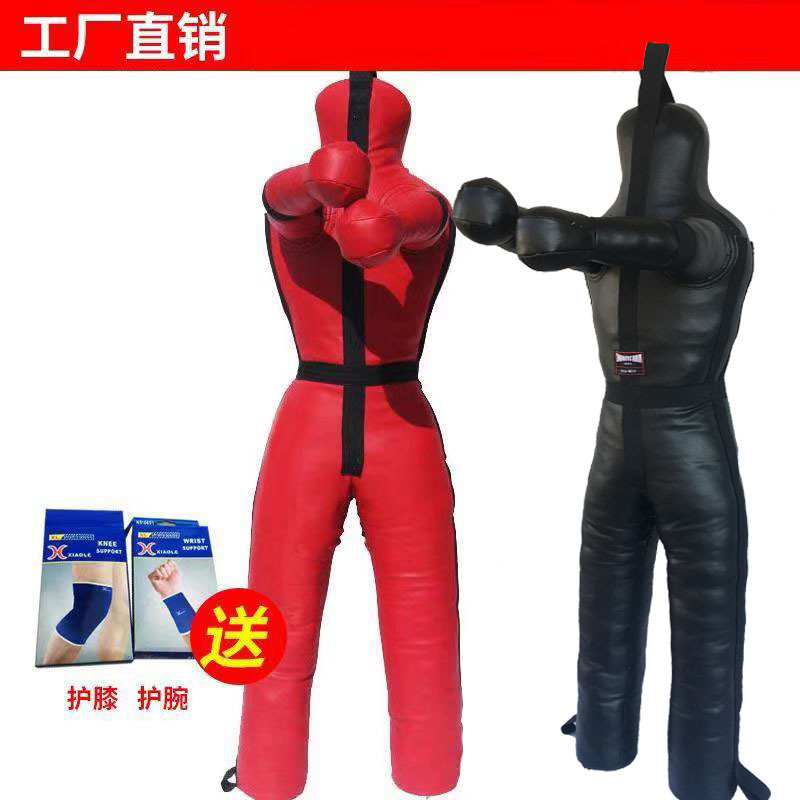 Factory Wholesale Fire Training Wrestling Dummy Mixed Martial Arts Wrestling Venting Man Hanging Sandbag Boxing Sparring Leather