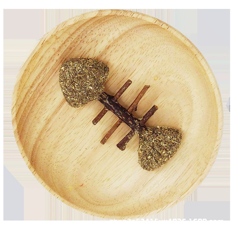 Кошачья мята игрушка mutianmiao рыба кость рыба кошка Трава игрушка