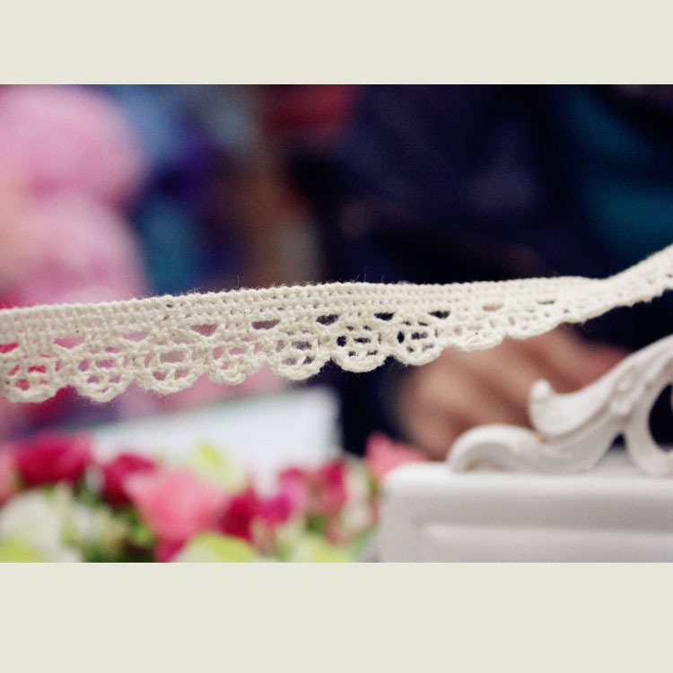 现货布艺diy棉质花边饰品桌布配件花边服饰辅料手工材料靠垫花边