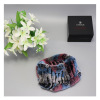 Woven scarf, keep warm fashionable elastic mesh