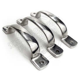 LS519不锈钢精密铸造弓形拉手 明装承重高工业重型抛光设备把手