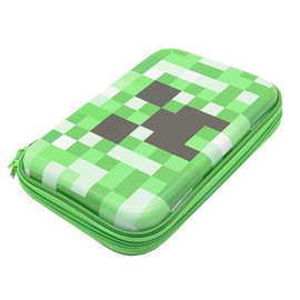 批发马赛克印刷彩色收纳文具袋EVA硬盒多功能存储袋铅笔盒防水