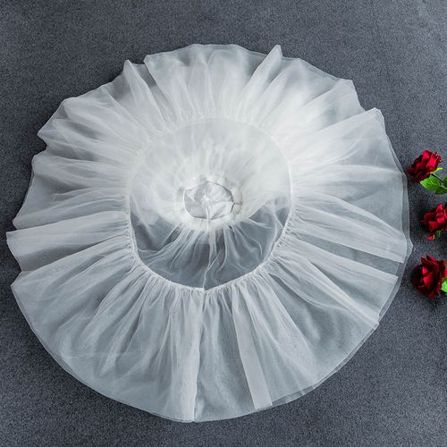 lolita soft gauze pannier violent boneless pannier petticoat skirt daily soft girl tutu skirt long gauze support