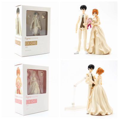 WF限 figma 花婿 新郎 新娘 婚纱 可动 动漫手办 E36