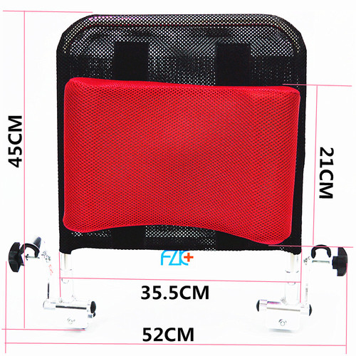 Mesh Breathable Adjustable Angle Wheelchair Headrest Neck Pillow Universal Heightened Wheelchair Accessories Dropshipping