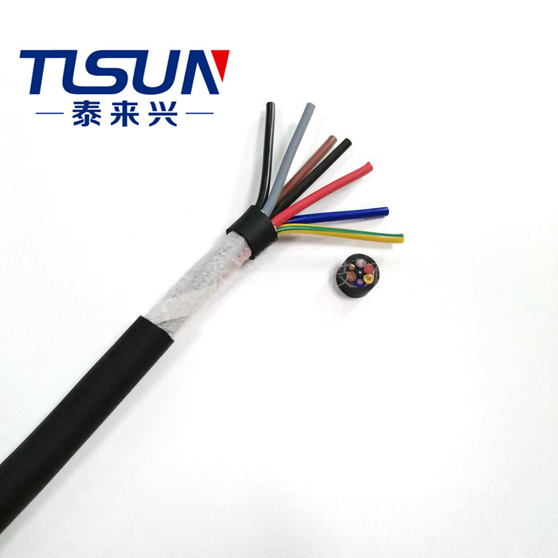 CE认证 YY Cable 柔性电缆 6芯0.75平方 阻燃耐寒 电气设备安装线