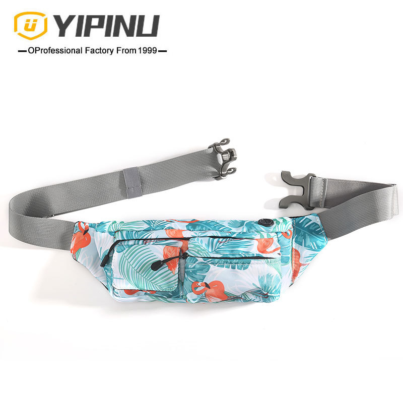 Yipinu moda deportes cintura bolsa neutral impermeable crossbody bolsa al aire libre camuflaje pecho bolsa multifuncional teléfono móvil bolsa en stock