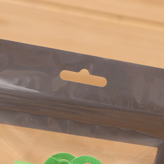 Wholesale manufacturer blank universal packaging bags for boat socks, long socks, silk stockings, bare leg stockings, plastic self-sealing self-standing bags