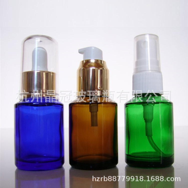 花水瓶玻璃厂家供应优质15ml 30ml 60ml玻璃花水瓶