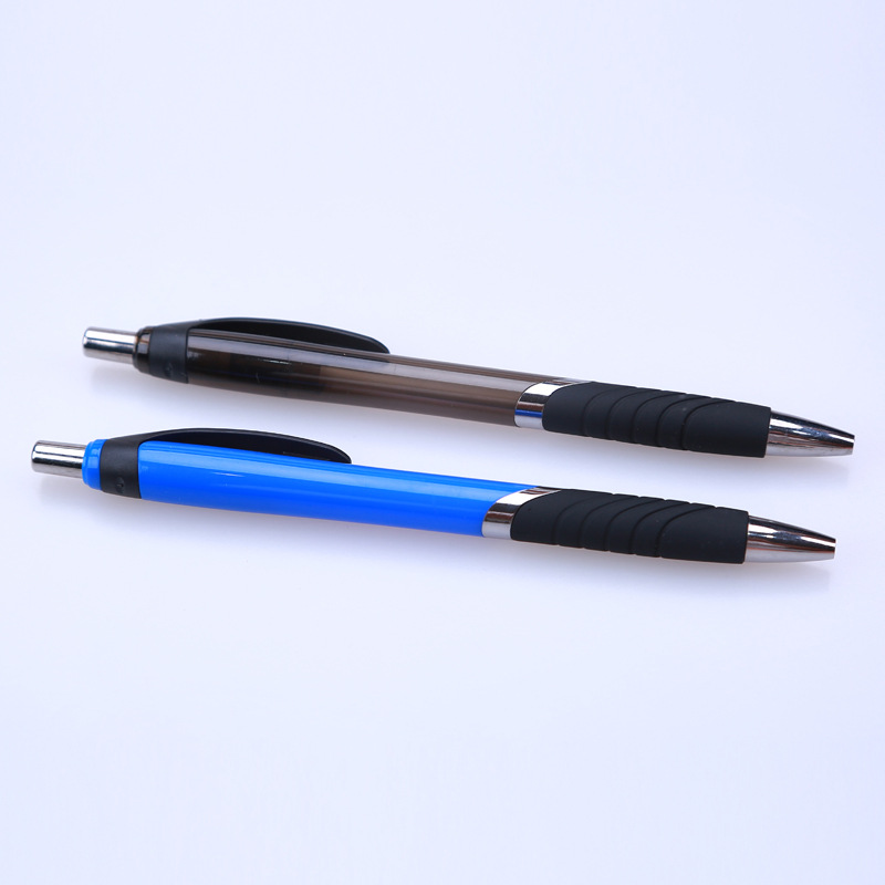 Bolígrafo medio aceite bolígrafo suministro directo de fábrica de impresión en color fijo logotipo publicidad