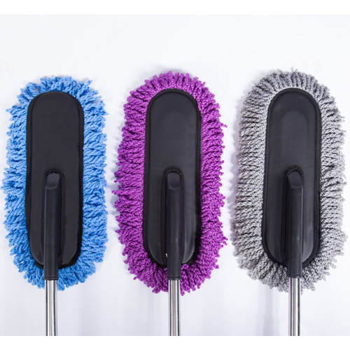 Factory direct sales, retractable flat nano wax trailer for cars, car wash wax handle, dust removal wax duster, car wax brush