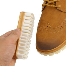 絨面膠刷 雪地靴絨面麂皮磨砂皮刷子 皮鞋刷皮具衣服護理去污刷