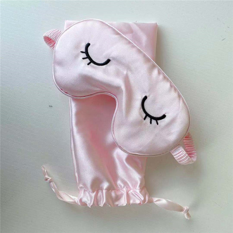 Lindo pestañas bordadas seda artificial Mulberry sueño sombreado máscara de ojo traje de fábrica en stock ventas directas