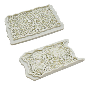 diy baking tool pleated rose lotus leaf silicone mold cream cake edge flip sugar chocolate mold
