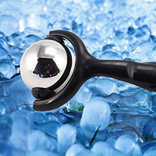 Handlebar Stainless Steel Manual Ball Bearing Ice Pack Chilling Low Temperature Massage Ball Fitness Muscle Strain Recovery Massage Ball