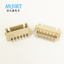 XH2.54立贴 2.54mm间距 SMT座子2P3P4P5P6P7P8P/12P立式贴片插座