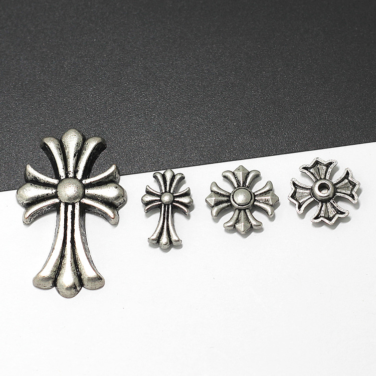 Spot small batch of Anu button hidden silver rivet jacket decorative buckle female jeans buckle leather bag button nail buckle 2