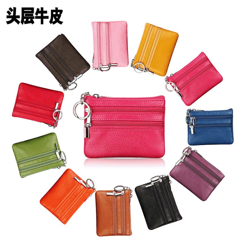 short small wallet with zipper