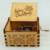 Merry Christmas Happy Wooden Color