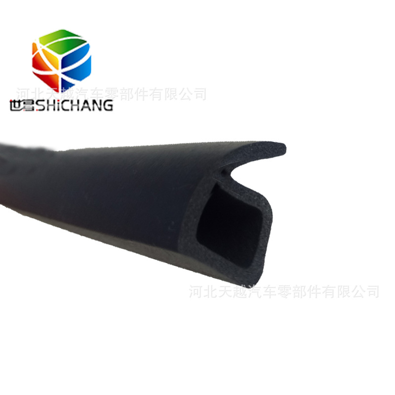 三元乙丙发泡胶条 EPDM海绵发泡条 6字型密封条