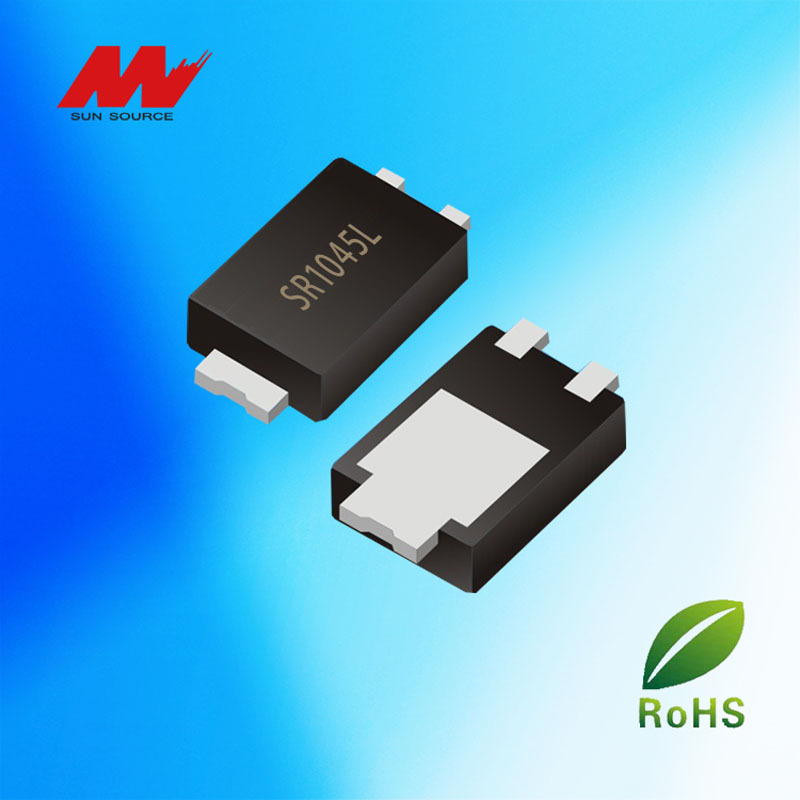 贴片低压降肖特基二极管SR1045L/SB1045L  10A 45V TO-277